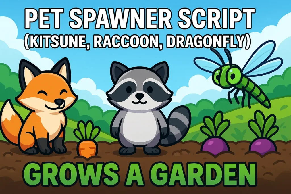 Get Pet spawner script for grow a garden